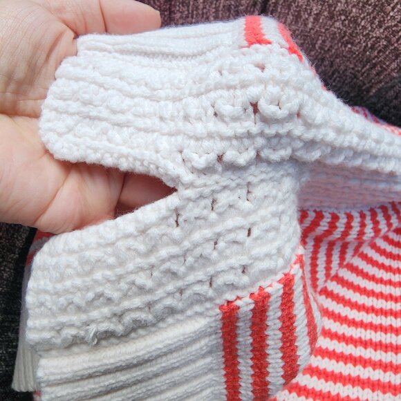 *NWT* XXL Sonoma Goods For Life Collared Sweater Vest Red & white - Picture 9 of 12